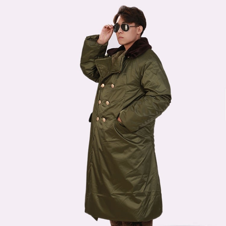 Ilga pliušinė žieminė striukė su nuimamu vidiniu pamušalu, atspari vandeniui, vėjui, šilta ir atspari dėvėjimui