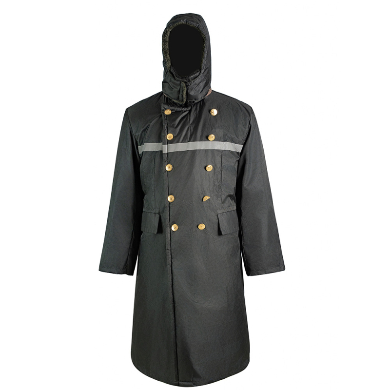 Ilga pliušinė žieminė striukė su nuimamu vidiniu pamušalu, atspari vandeniui, vėjui, šilta ir atspari dėvėjimui