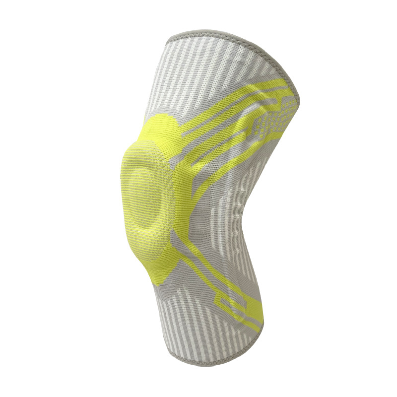 Genunchi sport – manșon protector pentru articulația genunchiului, din poliester, fibre elastice dienă, nylon și spandex, pentru baschet, fotbal, alergare și fitness