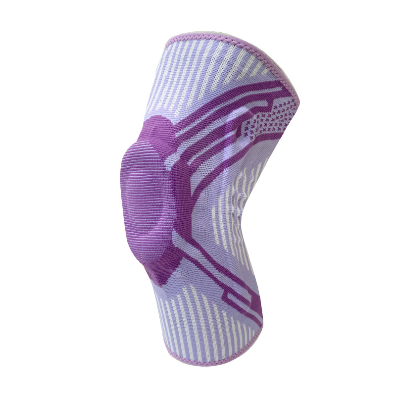 Genunchi sport – manșon protector pentru articulația genunchiului, din poliester, fibre elastice dienă, nylon și spandex, pentru baschet, fotbal, alergare și fitness