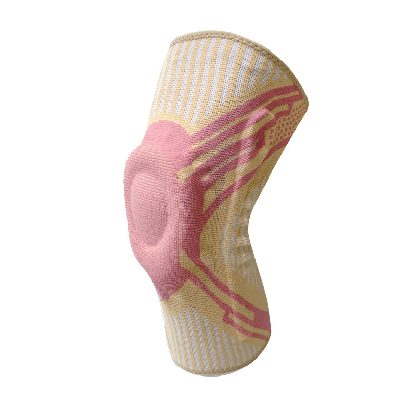 Genunchi sport – manșon protector pentru articulația genunchiului, din poliester, fibre elastice dienă, nylon și spandex, pentru baschet, fotbal, alergare și fitness