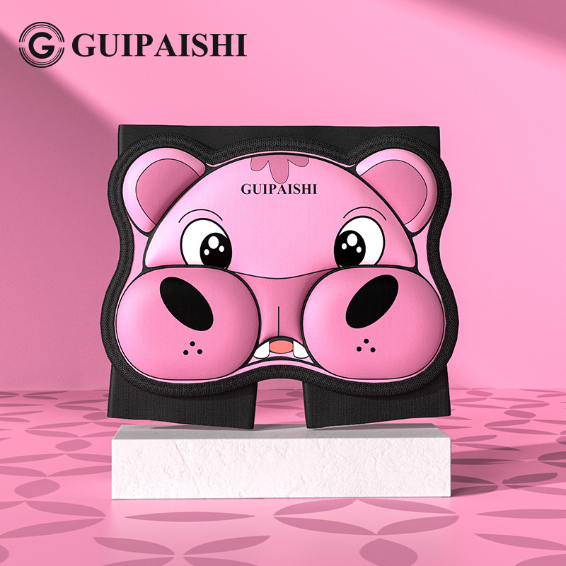 Guipishi Детски удебелени панталони за таз с защита – EVA+Лайкра, подходящи за ролкови кънки и зимни спортове – защитно облекло