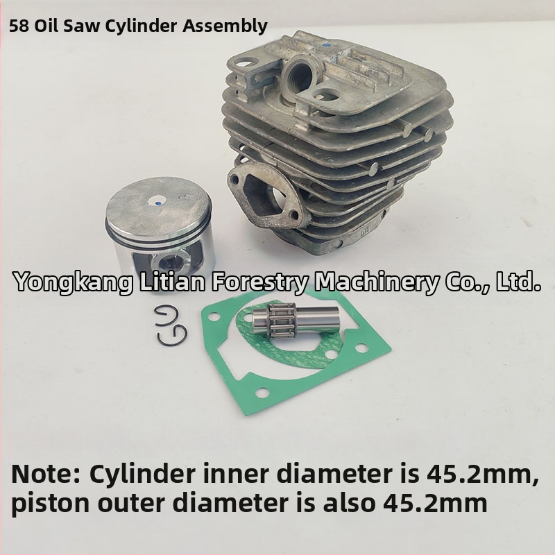 Grandinėms pjovimui: cilindras, stūmoklio žiedas ir adatiniai guoliai komplektas, modelis 5200/58