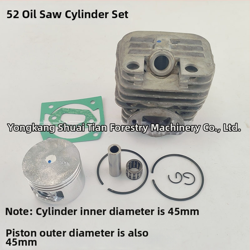 Grandinėms pjovimui: cilindras, stūmoklio žiedas ir adatiniai guoliai komplektas, modelis 5200/58