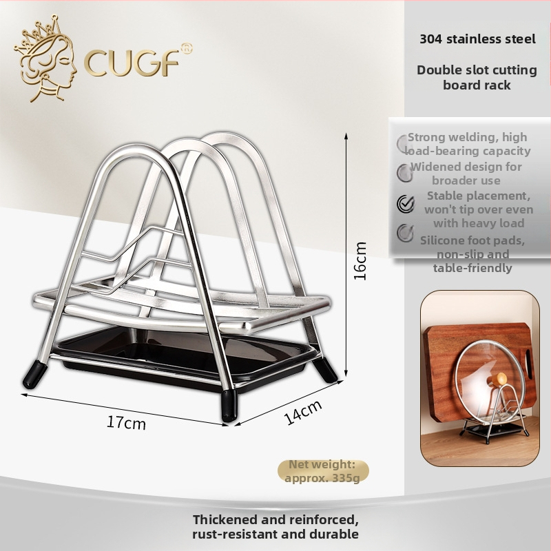 Pjaustymo lentų laikiklis – Kitchen concubine, nerūdijančio plieno, daugiafunkcis, šiuolaikinio minimalistinio stiliaus, išleistas 2024