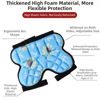 Protecții pentru șolduri la patinaj pentru copii – material burete, model tb-0828, protecție încheietură