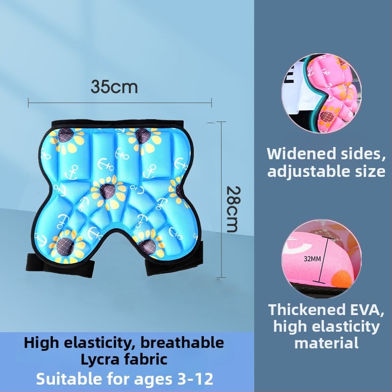 Protecții pentru șolduri la patinaj pentru copii – material burete, model tb-0828, protecție încheietură