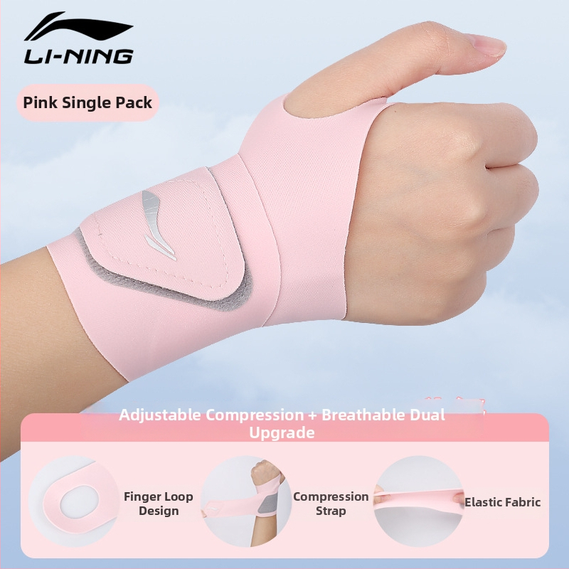 Li Ning randme tugi, polüester kiud, randme kaitse, badmintonile, üldine kasutus