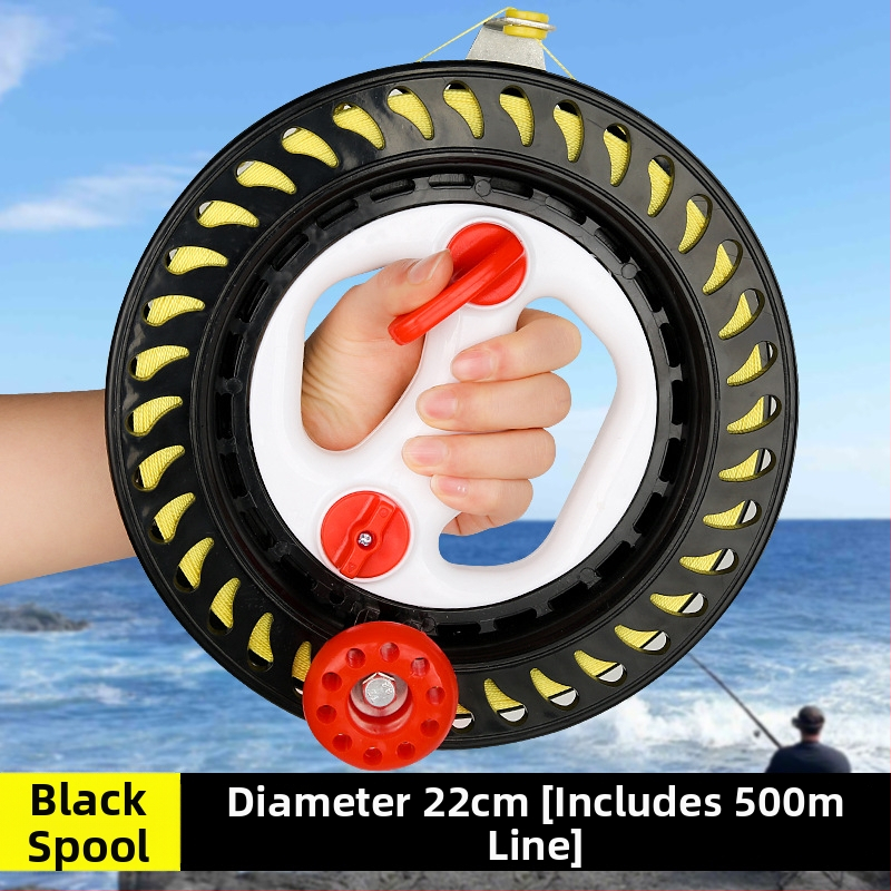 Jūrinė žvejybos ritė - plastinis korpusas, plastinis rėmas, mechaninis gaminimas, Xiaoyao Jin prekės ženklas, Specifikacija 500