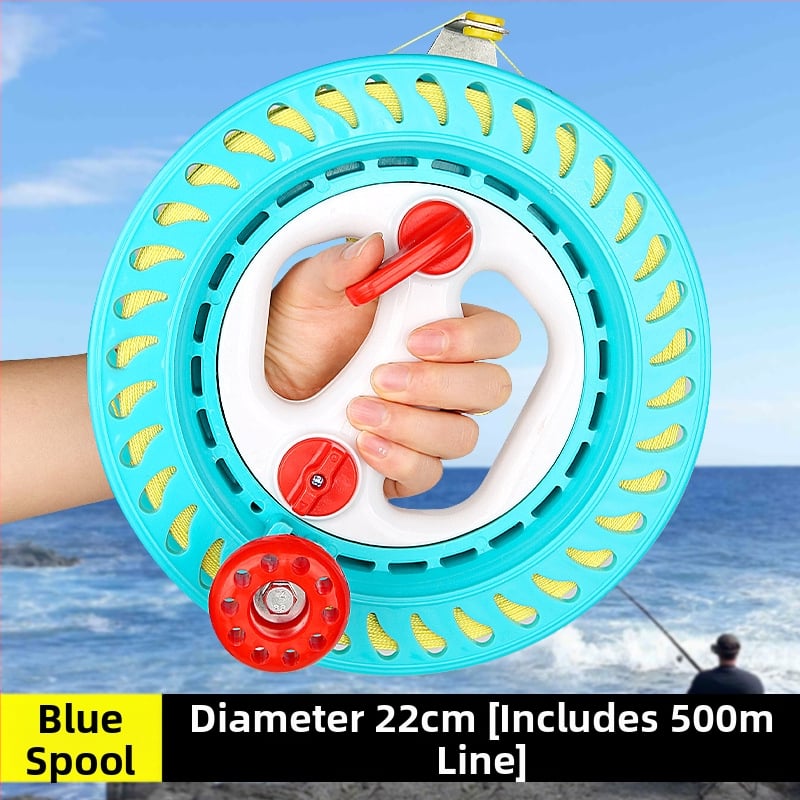 Jūrinė žvejybos ritė - plastinis korpusas, plastinis rėmas, mechaninis gaminimas, Xiaoyao Jin prekės ženklas, Specifikacija 500