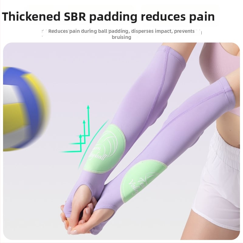 Volejbola elkoņu aizsargi ar divpusēju mīkstu sintētisku kokvilnu, pieaugušajiem