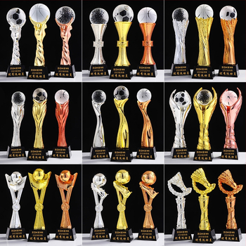 Kristāla trofeja sporta sacensībām | Pielāgojama ar logotipu | Izmēri 8x28 | Svars 1,5 kg