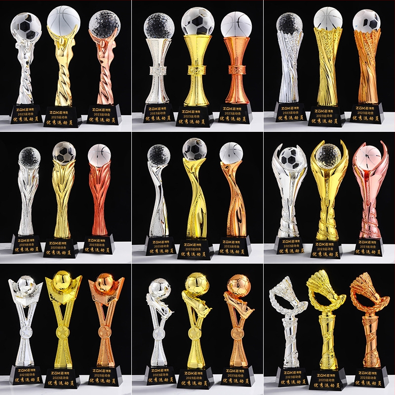 Kristāla trofeja sporta sacensībām | Pielāgojama ar logotipu | Izmēri 8x28 | Svars 1,5 kg