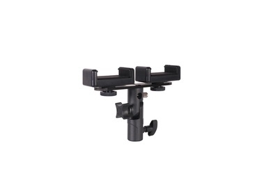 Трипод лампена стойка с регулируемо трисекционно рамо, база тип H, алуминиева сплав стойка, носимост до 2–5 кг