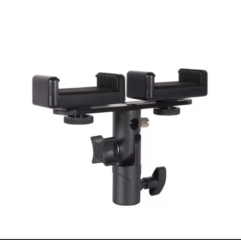 Трипод лампена стойка с регулируемо трисекционно рамо, база тип H, алуминиева сплав стойка, носимост до 2–5 кг