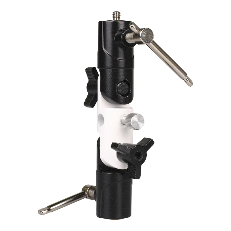 Трипод лампена стойка с регулируемо трисекционно рамо, база тип H, алуминиева сплав стойка, носимост до 2–5 кг