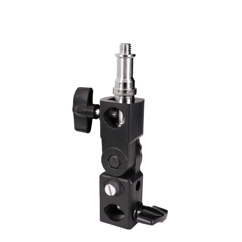 Трипод лампена стойка с регулируемо трисекционно рамо, база тип H, алуминиева сплав стойка, носимост до 2–5 кг