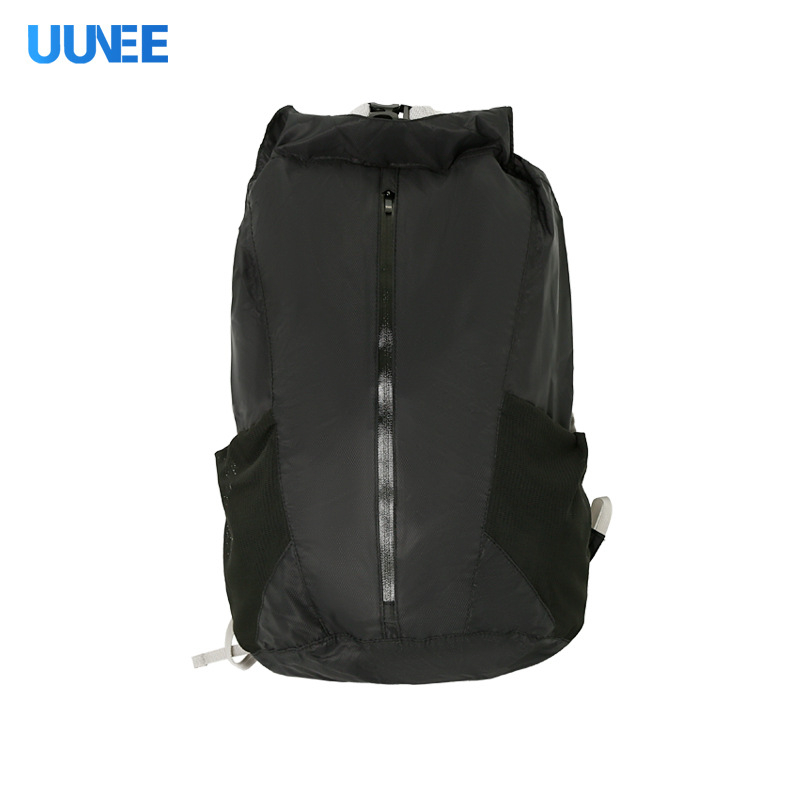 PU medžiagos žygio kuprinė, atspari vandeniui, ultralengva, oro pagalvės pečių diržai, unisex, didelė talpa