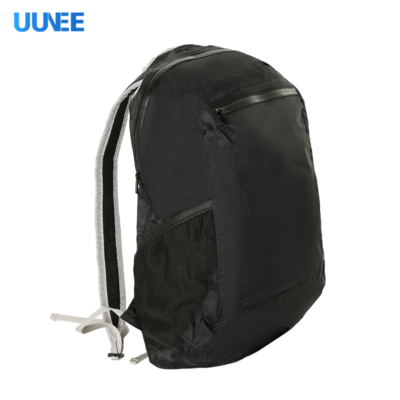 PU medžiagos žygio kuprinė, atspari vandeniui, ultralengva, oro pagalvės pečių diržai, unisex, didelė talpa