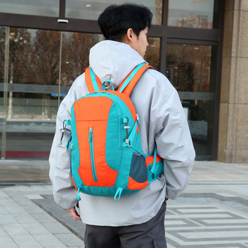 Žygio krepšys su išlenkta pečių juosta, Oxford audinys, atspari vandeniui, universalus