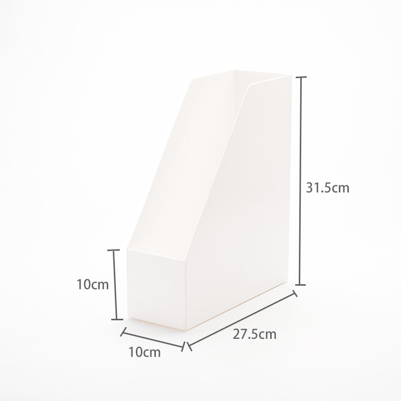 Десктоп държач за файлове – 1-слоен PP органайзер за канцеларски материали, прост и модерен Muji-стил