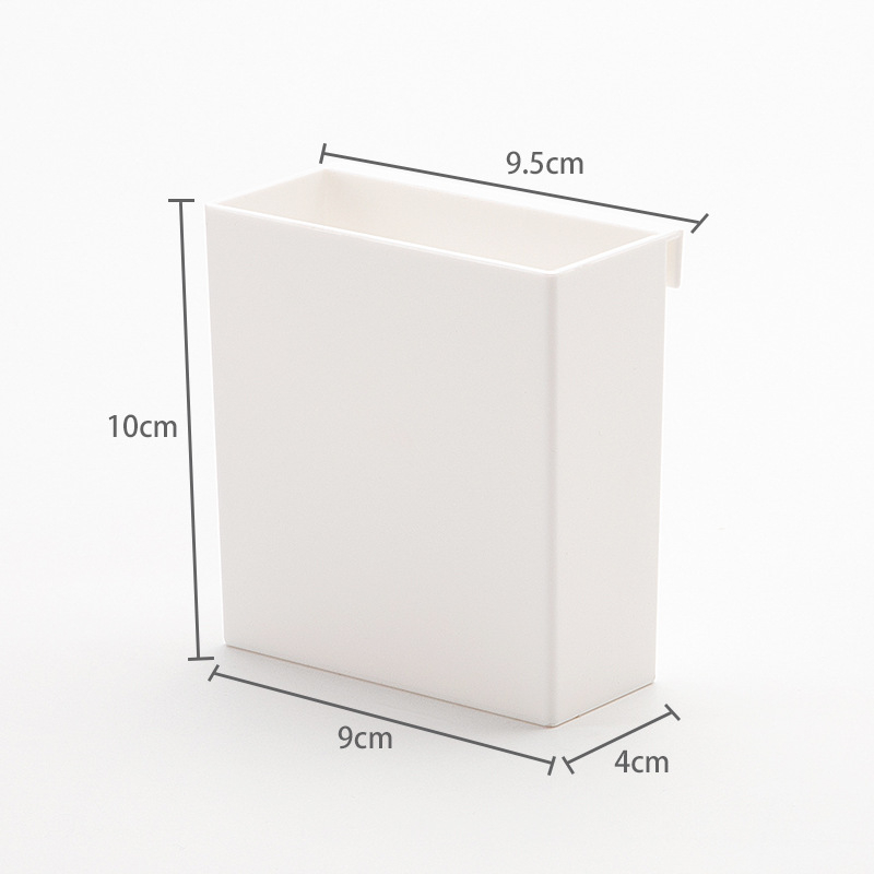 Десктоп държач за файлове – 1-слоен PP органайзер за канцеларски материали, прост и модерен Muji-стил