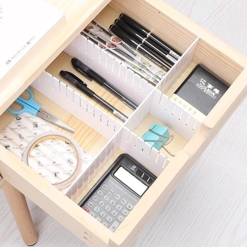 Органайзер за чекмедже, пластмасов, прост модерен стил, 1 слой, настолно съхранение, модел 5638