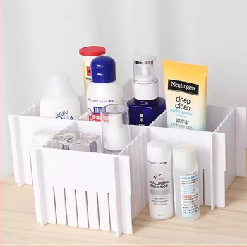 Органайзер за чекмедже, пластмасов, прост модерен стил, 1 слой, настолно съхранение, модел 5638