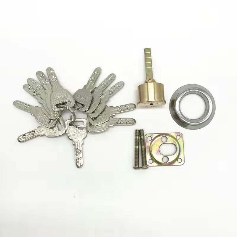 Réz ajtózár, golyó típusú zár, modell 9219, Amerikai stílus