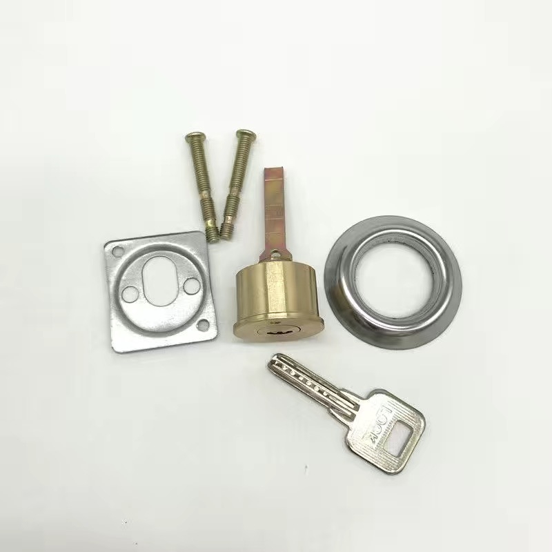 Réz ajtózár, golyó típusú zár, modell 9219, Amerikai stílus