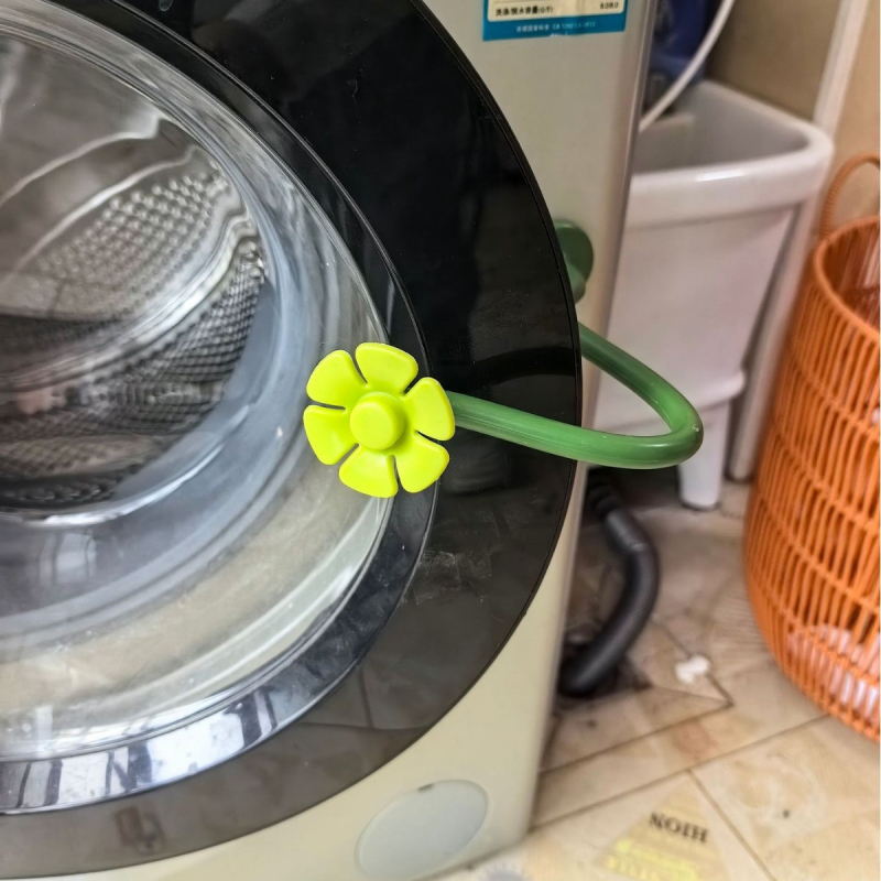 Skalbyklos durų laikiklis – neslidus, reguliuojamas, judantis, be montavimo, plastikinis