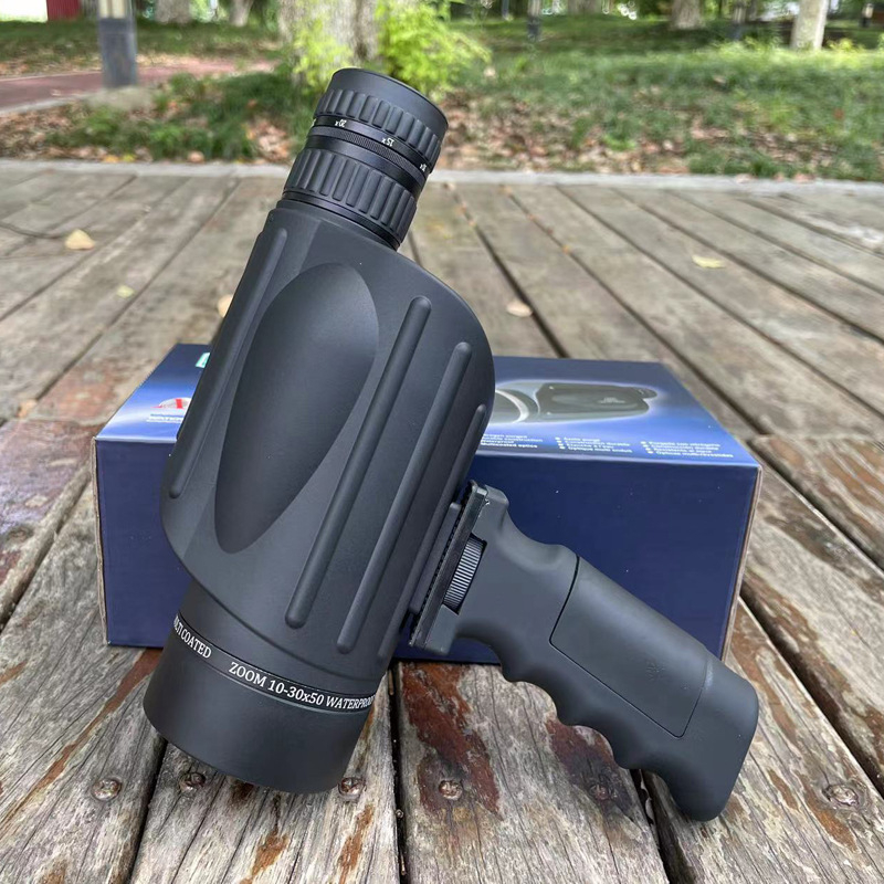 Monokularni teleskop sa zumom 10-30x50, napunjen dušikom, vodootporan, noćni vid pri slabom osvjetljenju