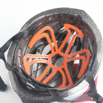 Unutarnja navlaka kacige za bicikl – prozračna silikon podloga za masažu glave, DRCK HROS, unisex, jednobojna, s otisnutim logom