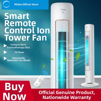 Midea ZAF09MA be mentelių toros ventiliatorius, 40W, 220V, triukšmas 51–70 dB