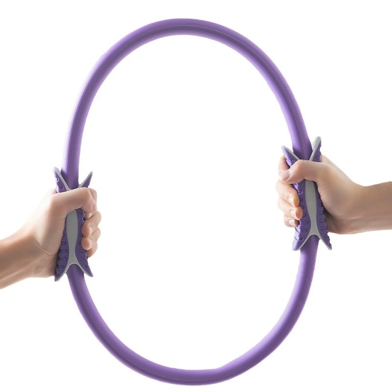 Pilates žiedas jogai – atsparumo žiedas kūno formavimui, pilvo ir kojų tonizavimui (Prekės ženklas: Tang xuan; Kilmė: Yiwu; Jogos priedas)