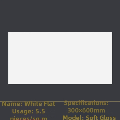 Üvegezett falicsempe belső terekhez, lágy fényű felülettel, csendes szél stílusú porcelán csempe, modell 6620-72