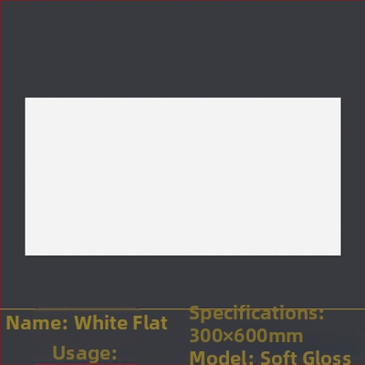 Üvegezett falicsempe belső terekhez, lágy fényű felülettel, csendes szél stílusú porcelán csempe, modell 6620-72