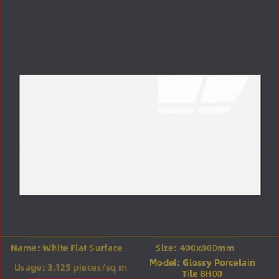 Üvegezett falicsempe belső terekhez, lágy fényű felülettel, csendes szél stílusú porcelán csempe, modell 6620-72