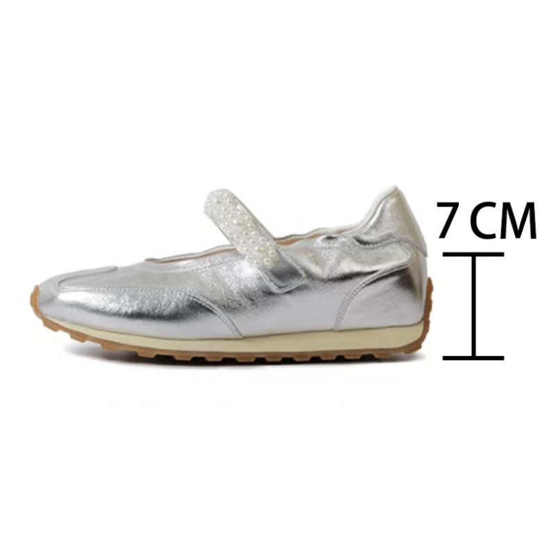 Damske sportske tenisice Mary Jane na Velcro – nubuk gornji dio, niski kroj, zaobljeni nos, gumena potplata, prozračne