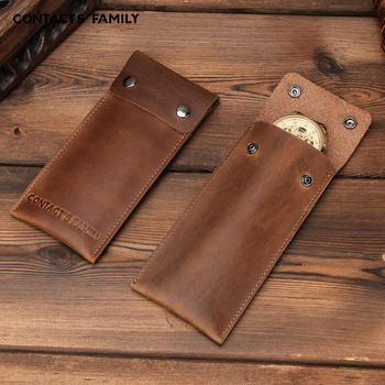 Contacts Family retro odinis kelioninis dėklas mechaniniams laikrodžiams, nešiojamas laikrodžių saugojimo dėžutė, 1 vnt, pavasaris 2023