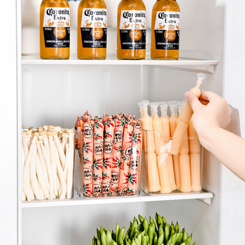 Bozhong странична врата на хладилника - прозрачен пластмасов контейнер за съхранение на плодове и зеленчуци