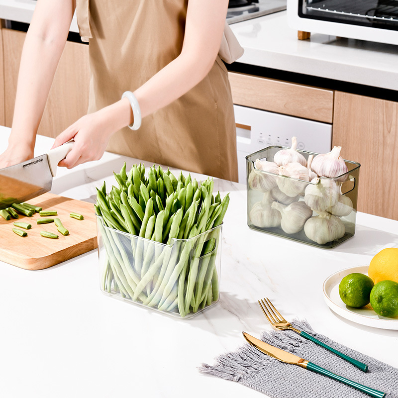 Bozhong странична врата на хладилника - прозрачен пластмасов контейнер за съхранение на плодове и зеленчуци