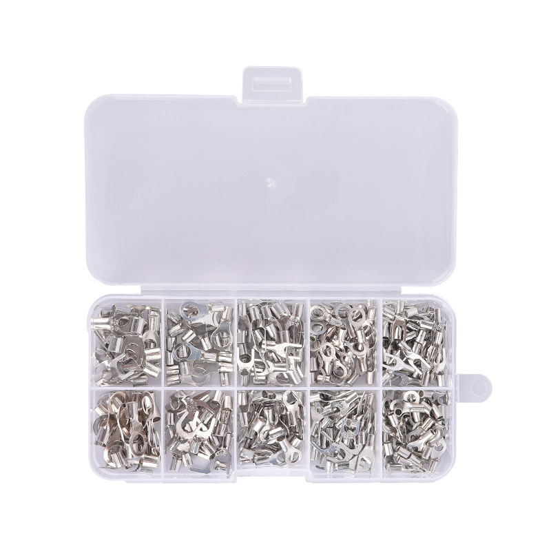 Aukstā presēšanas termināļu komplekts OT/UT, apaļas dakšu formas, 320 gb, ZJBOSAI