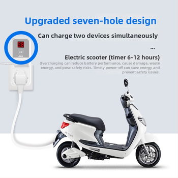 Pinhe Išmanioji kištukinė lizda su laikmačiu, CCC sertifikatas ir apsauga nuo perkrovos įkrovimui elektromobiliui ir išmaniesiems telefonams