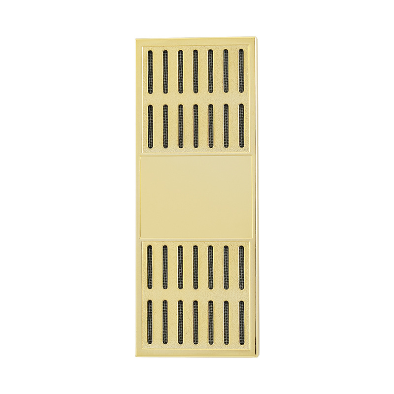 Увлажнител за пури — преносим правоъгълен кутия, неръждаема стомана + ABS, за пури и чай, HANNICOOK