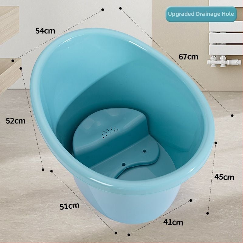 Sedacia detská vaňa – plastová vaňa na kúpanie, celé telo kúpeľa, Strength Factory