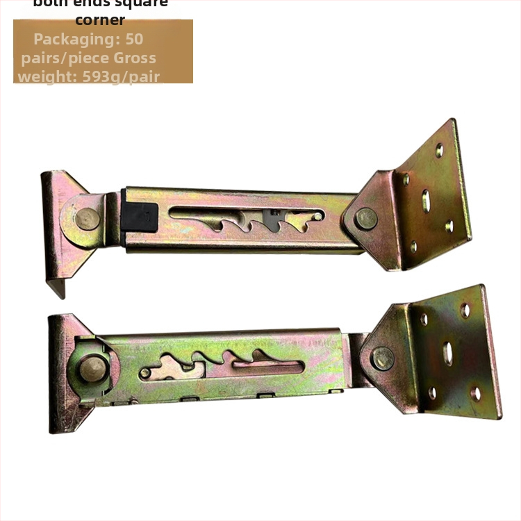 Teleszkópos magasságállító húzórúd orvosi ágyakhoz és rajztáblákhoz, vasból, sajtolással és elektroplattolással