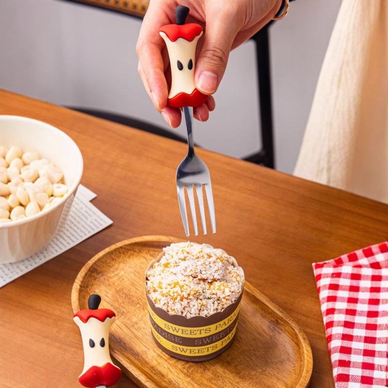 Šakutė ir šaukštas, 304 nerūdijančiojo plieno, veidrodinis poliravimas, pritaikymas įmanomas, suaugusiems