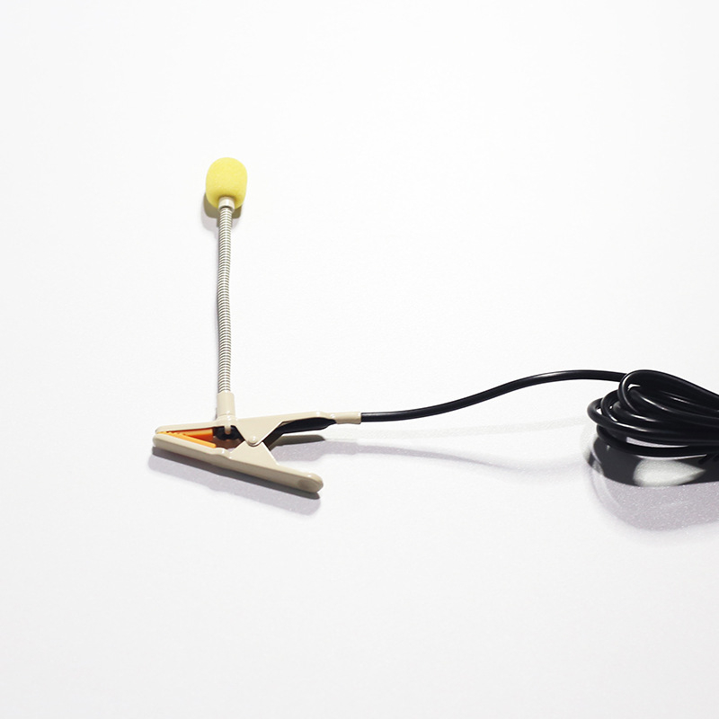 Клипмикрофон за ерху и китара, кондензаторен, модел JY-310, 20 Hz–20 kHz, SNR ≥75 dB, без батерия, безжично