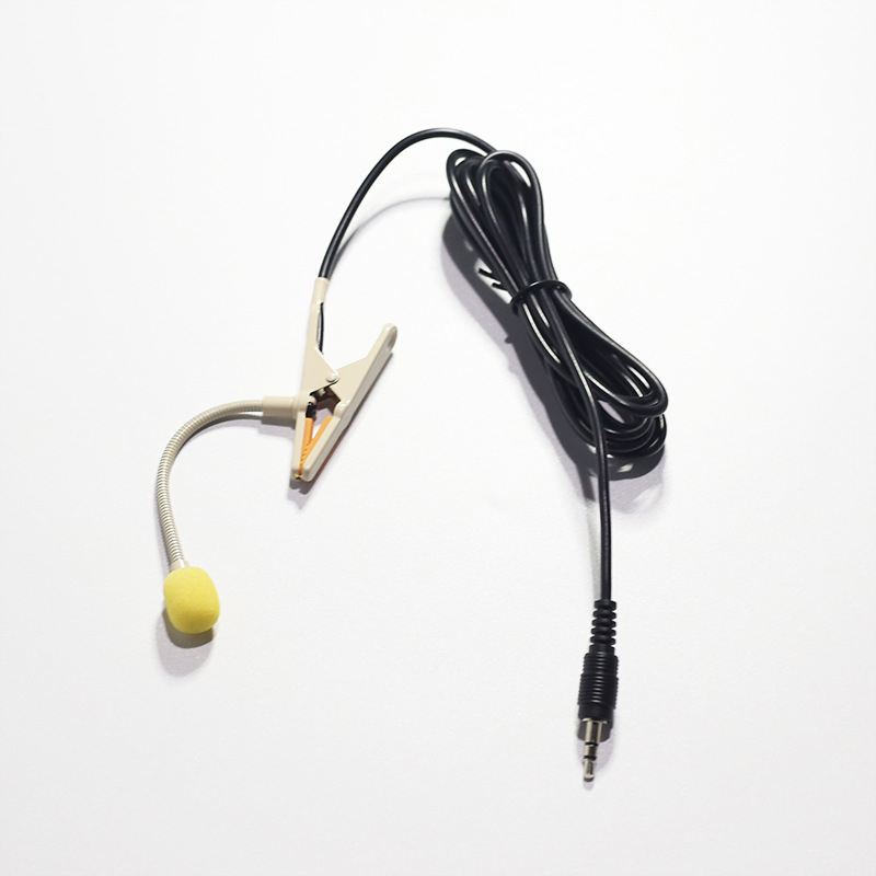 Клипмикрофон за ерху и китара, кондензаторен, модел JY-310, 20 Hz–20 kHz, SNR ≥75 dB, без батерия, безжично